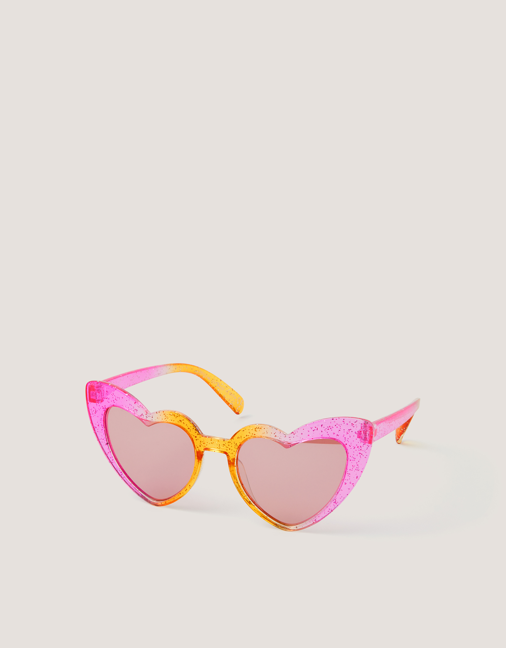 Glitter Ombré Heart Sunglasses Glitter Ombré Heart Sunglasses
