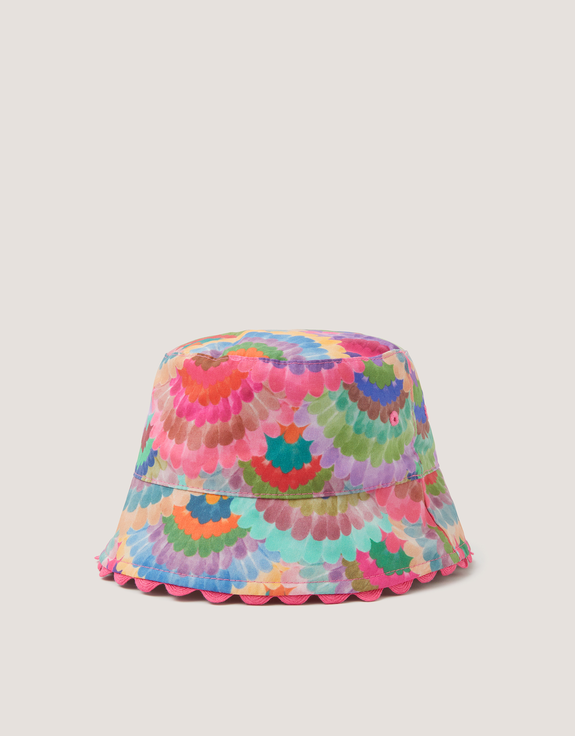 Rainbow Fan Print Bucket Hat Multi Rainbow Fan Print Bucket Hat Multi