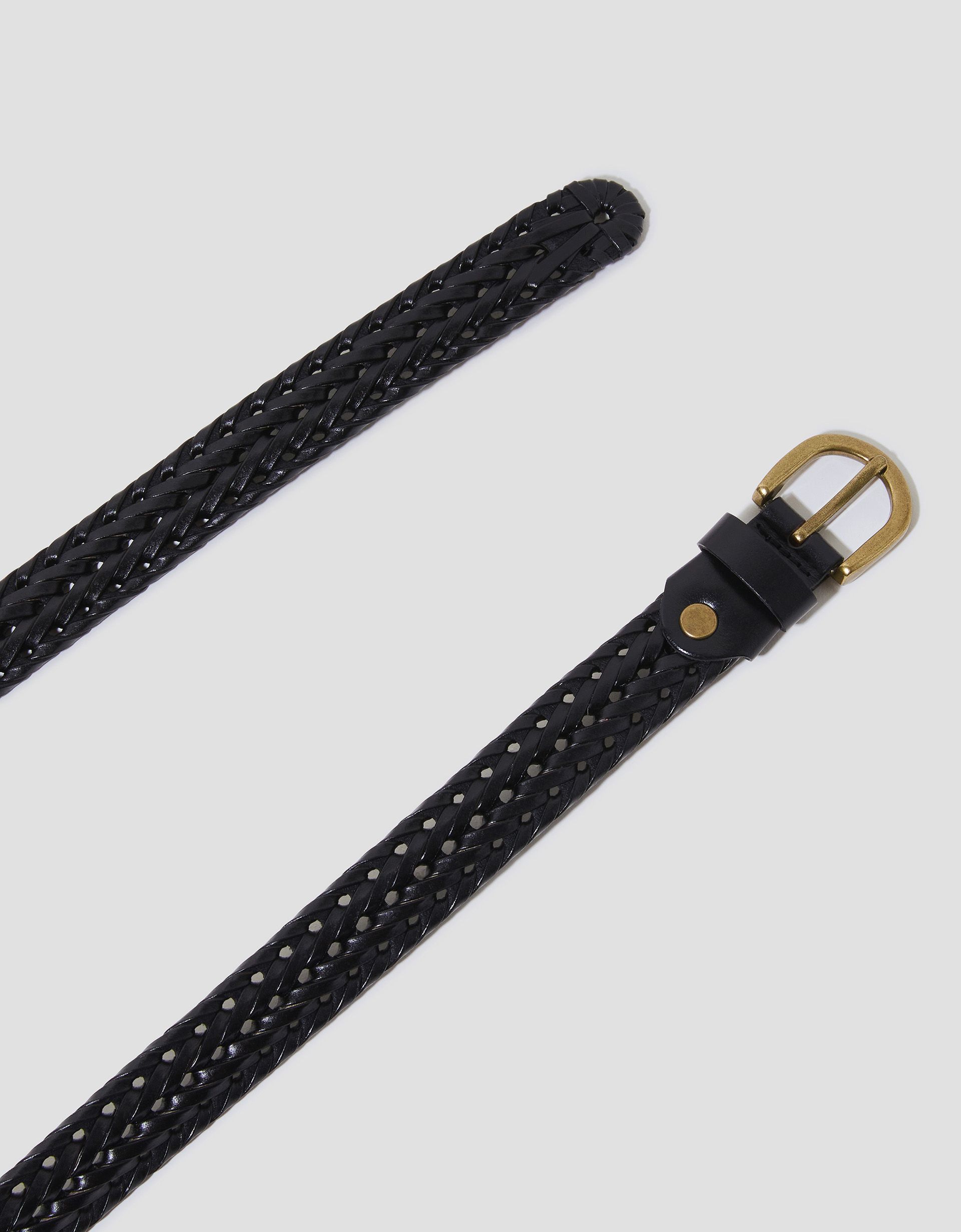 Plaited Leather Belt Plaited Leather Belt