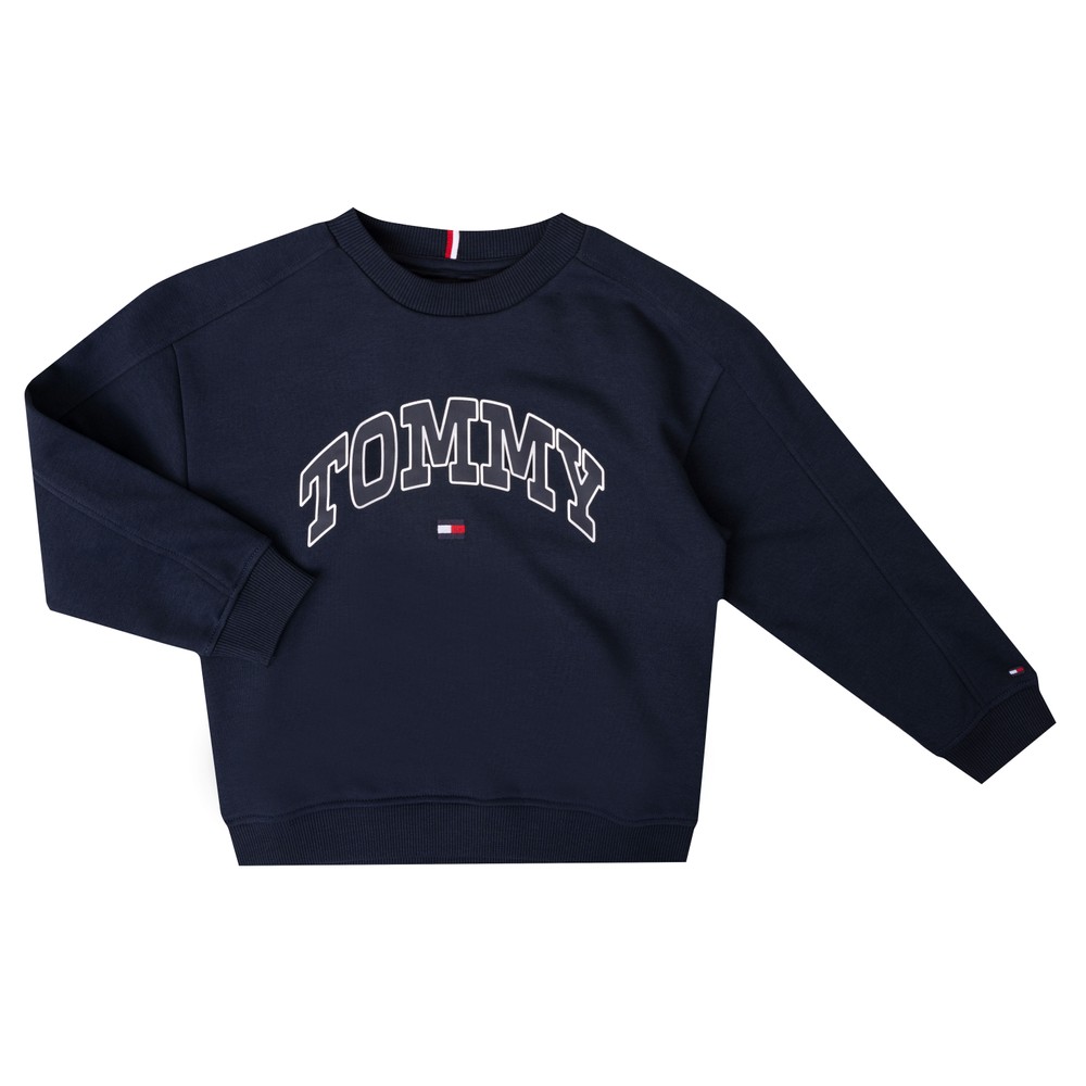 Varsity Raised Print Sweatshirt Varsity Raised Print Sweatshirt