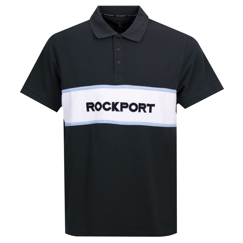 Cobb Insert Logo Panel Polo Shirt Cobb Insert Logo Panel Polo Shirt