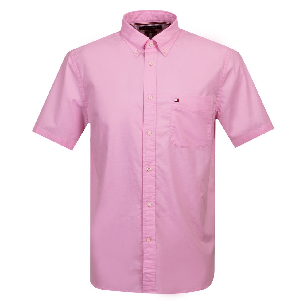 Light Oxford Solid Short Sleeve Shirt Light Oxford Solid Short Sleeve Shirt