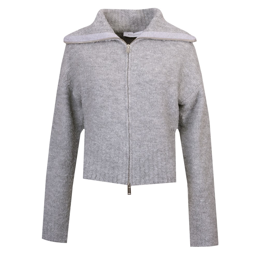 Boi Cardigan With Zip Closure Boi Cardigan With Zip Closure
