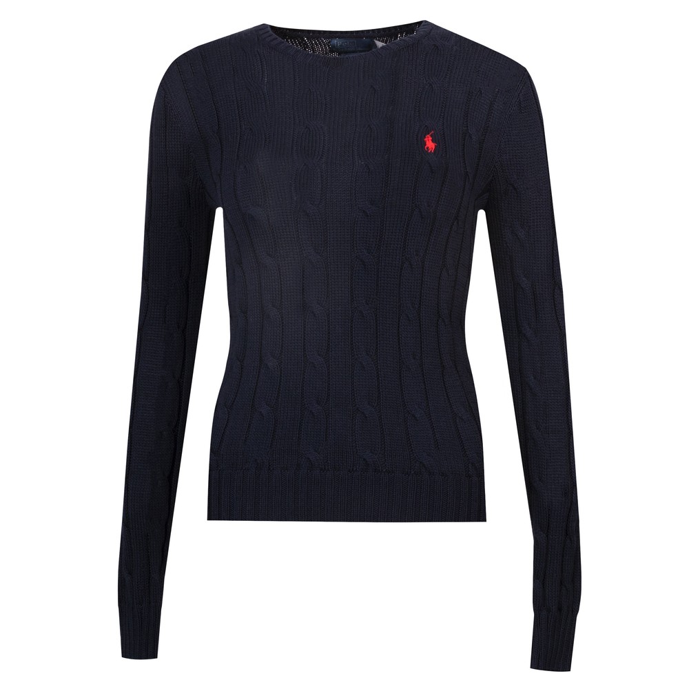 Julianna Cotton Cable Crew Jumper