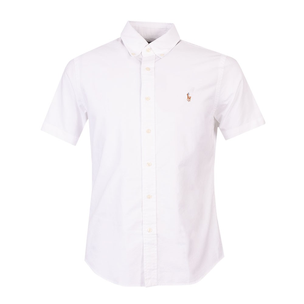 Custom Fit Short Sleeve Oxford Shirt Custom Fit Short Sleeve Oxford Shirt