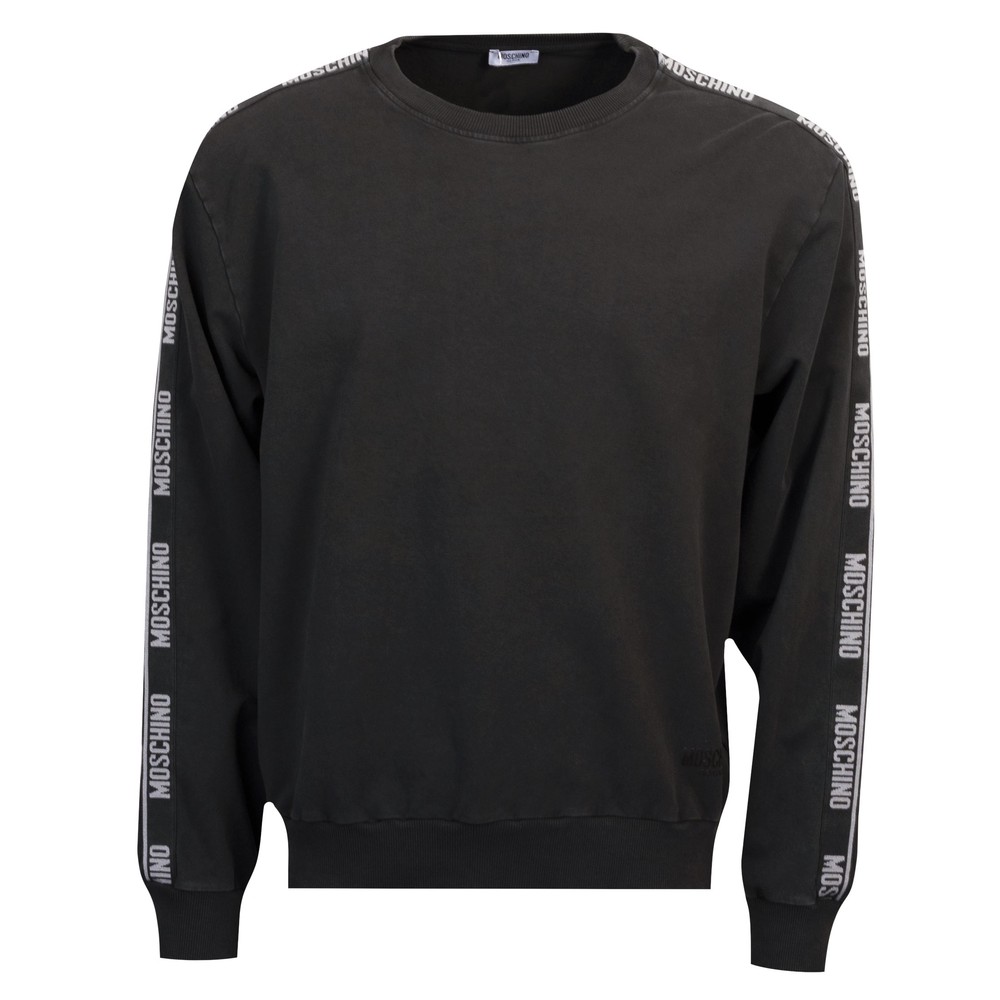 Active Washed Tape Sleeve Sweatshirt