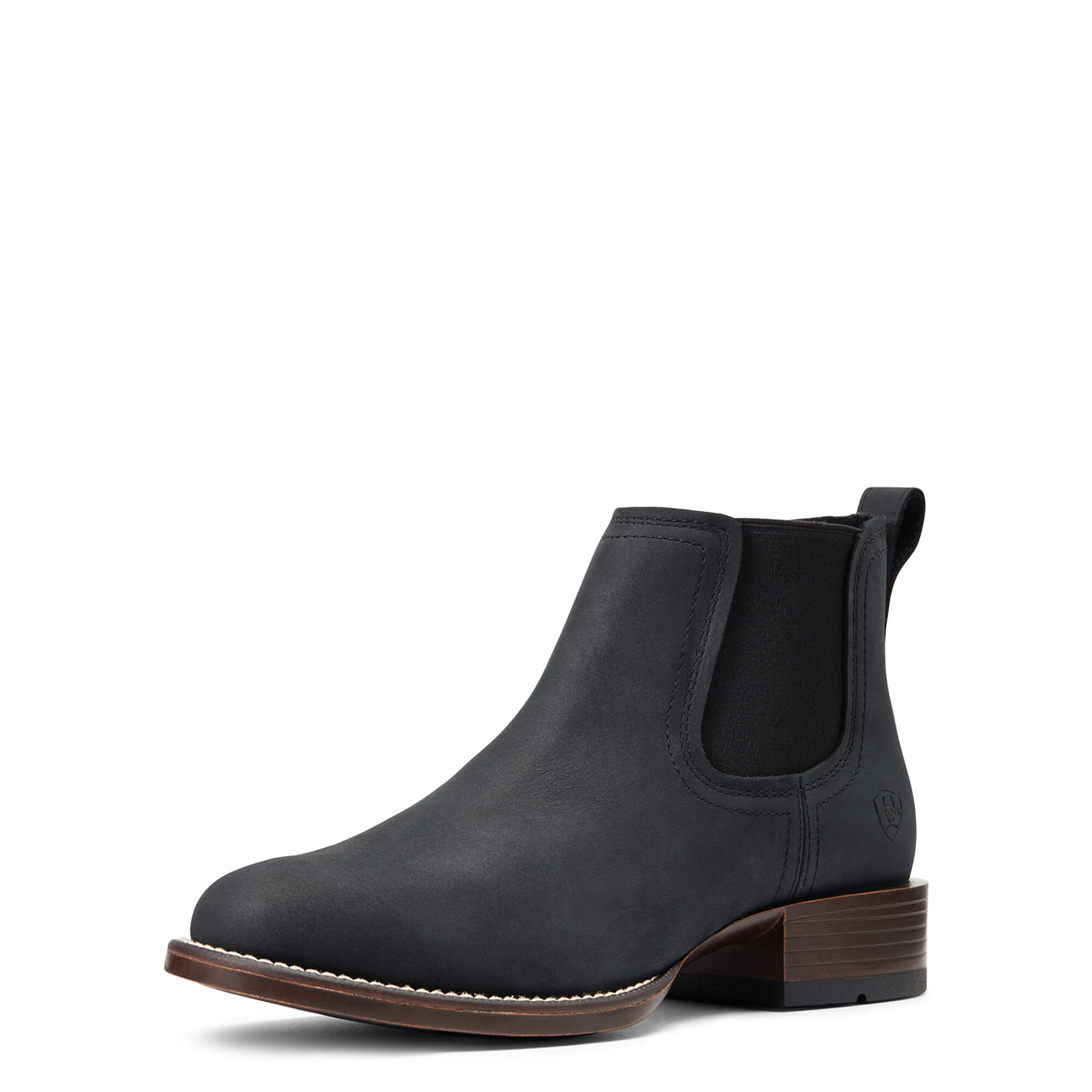 Men’s Booker Ultra Round Toe Western Boots in Den Black, EE Wide Width, Size ., by Ariat Men’s Booker Ultra Round Toe Western Boots in Den Black, EE Wide Width, Size ., by Ariat