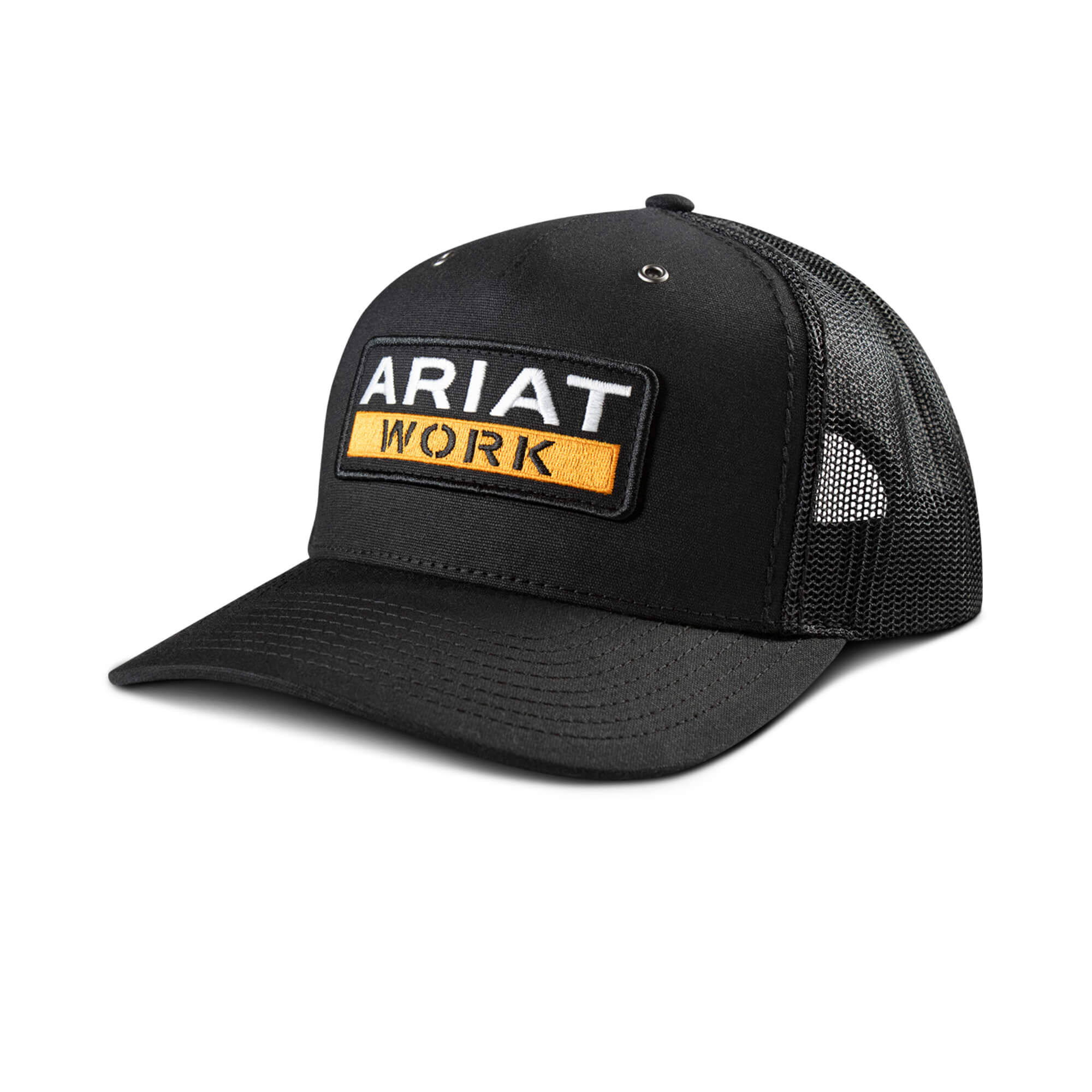 Men’s Ariat Work Patch Snapback Cap in Black, Size OS Men’s Ariat Work Patch Snapback Cap in Black, Size OS