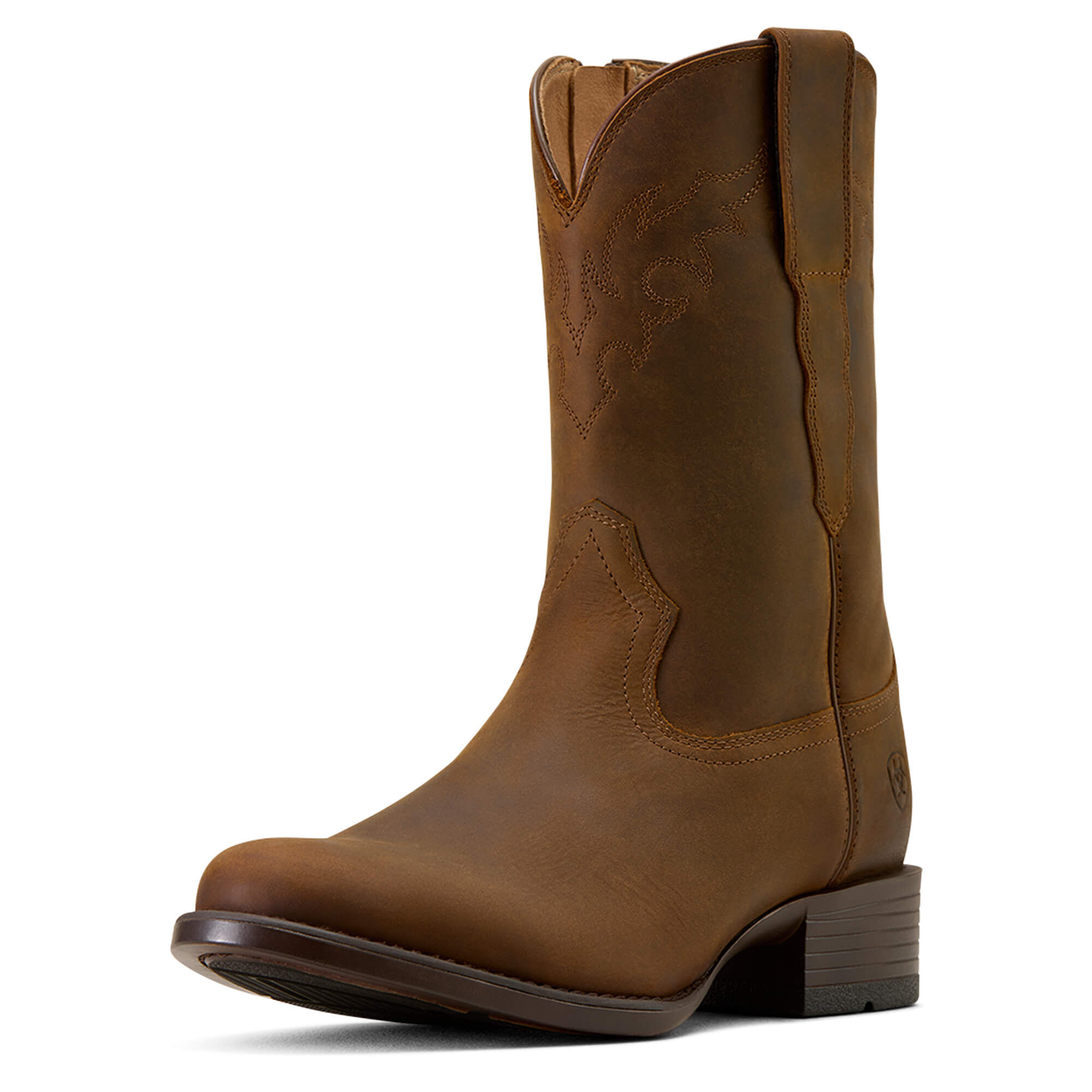 Men’s Sonoro Roper Toe Western Boots in Distressed Brown, D Medium Width, Size , by Ariat Men’s Sonoro Roper Toe Western Boots in Distressed Brown, D Medium Width, Size , by Ariat