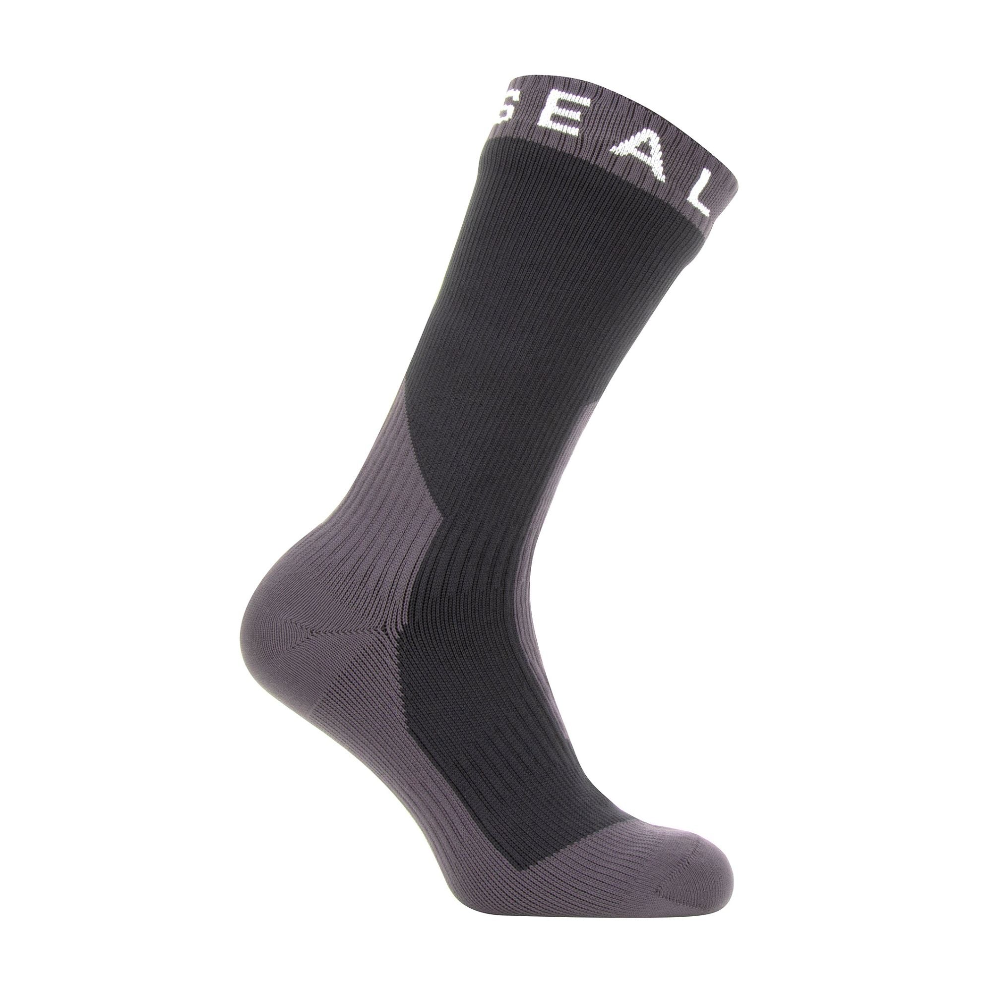 Pack Mens Waterproof Extreme Cold Weather Mid Socks – – Black Grey White Pack Mens Waterproof Extreme Cold Weather Mid Socks – – Black Grey White