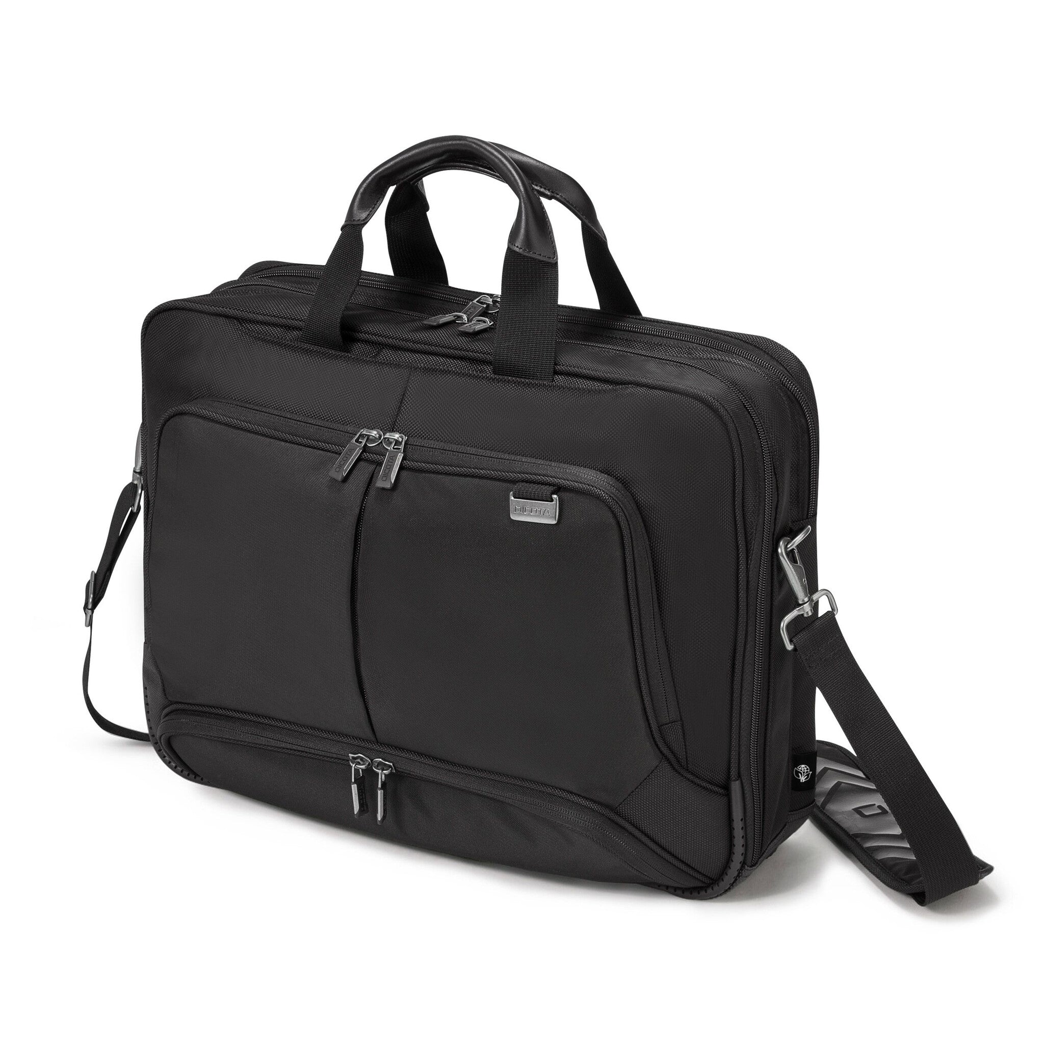 DICOTA Eco Top Traveller PRO . .” Toploader bag Black DICOTA Eco Top Traveller PRO . .” Toploader bag Black