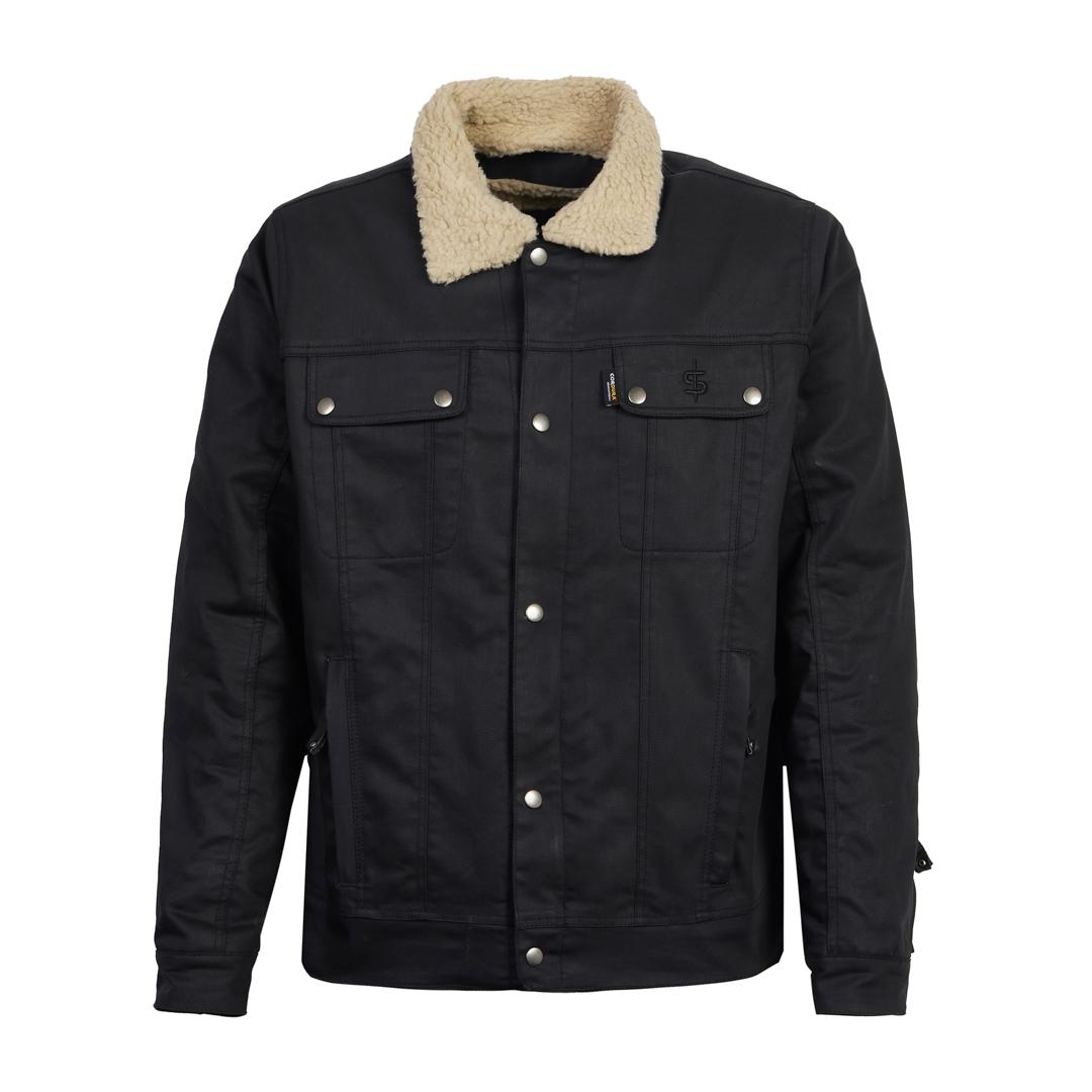 Spada Temper Trucker CE Jacket Black Tan – Spada Temper Trucker CE Jacket Black Tan –