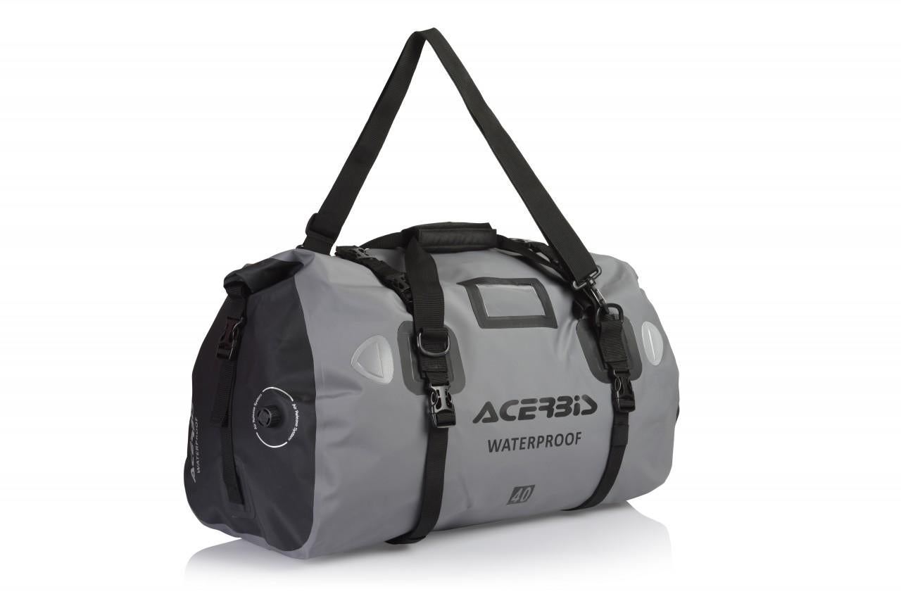 Acerbis X-Water Horizontal Waterproof Holdall Bag – Black Grey L Acerbis X-Water Horizontal Waterproof Holdall Bag – Black Grey L