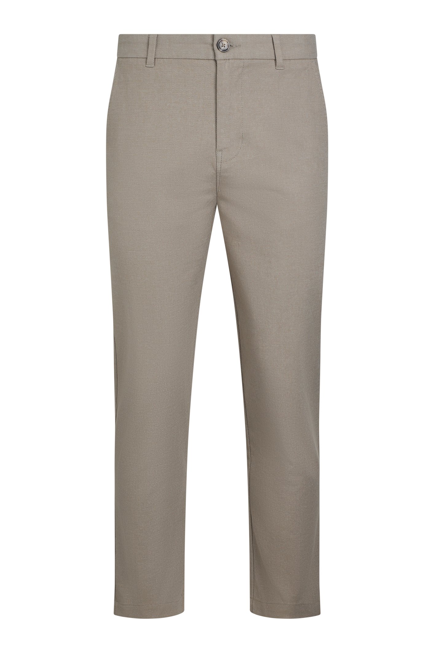 Weird Fish Charleigh Textured Chino Trousers Stone Size Weird Fish Charleigh Textured Chino Trousers Stone Size