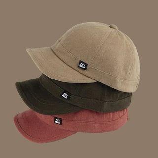 Plain Short Brim Baseball Cap A – Adjustable – Black Plain Short Brim Baseball Cap A – Adjustable – Black