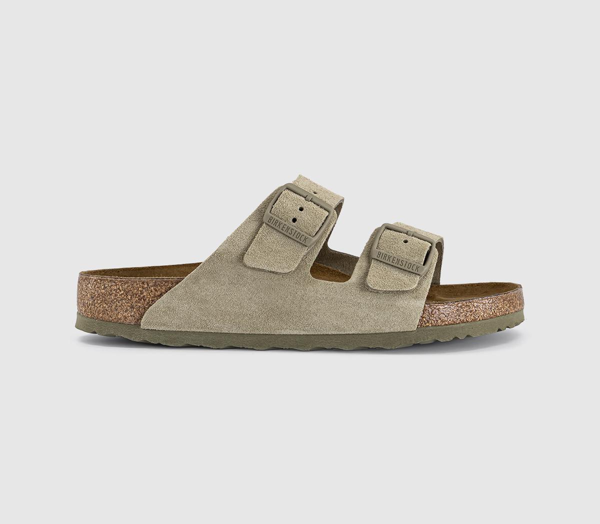 Birkenstock Mens Arizona Two Strap Sandals Faded Khaki Suede Green, . Birkenstock Mens Arizona Two Strap Sandals Faded Khaki Suede Green, .