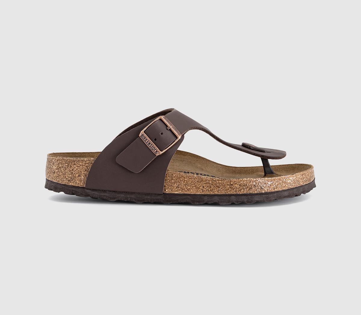 Birkenstock Mens Ramses Thong Sandal Dark Brown Sandals Birkenstock Mens Ramses Thong Sandal Dark Brown Sandals