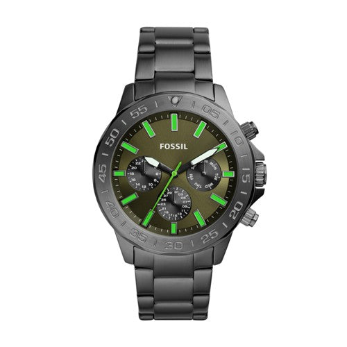 Fossil Bannon Men’s Multifunction Watch Green Sunray Dial Fossil Bannon Men’s Multifunction Watch Green Sunray Dial