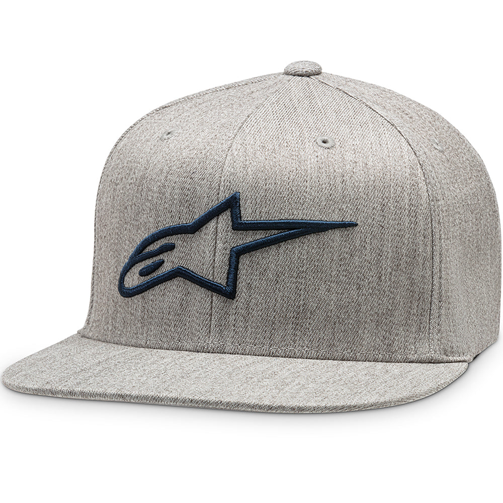 Alpinestars Ageless Flat Cap – Grey Heather Navy SM Alpinestars Ageless Flat Cap – Grey Heather Navy SM