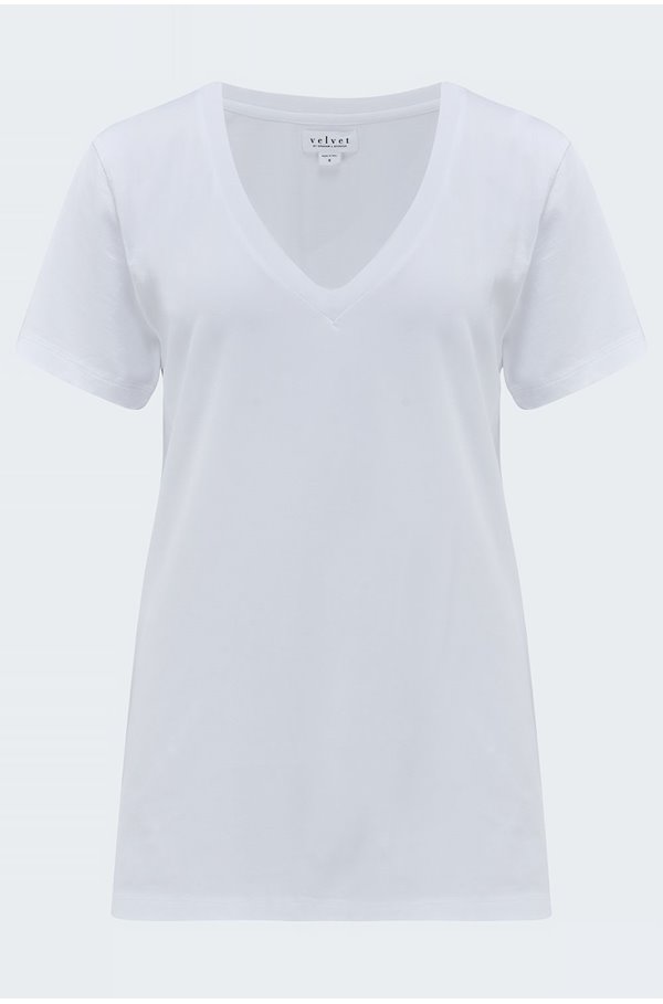 Velvet – Susan Shirt in White Velvet – Susan Shirt in White