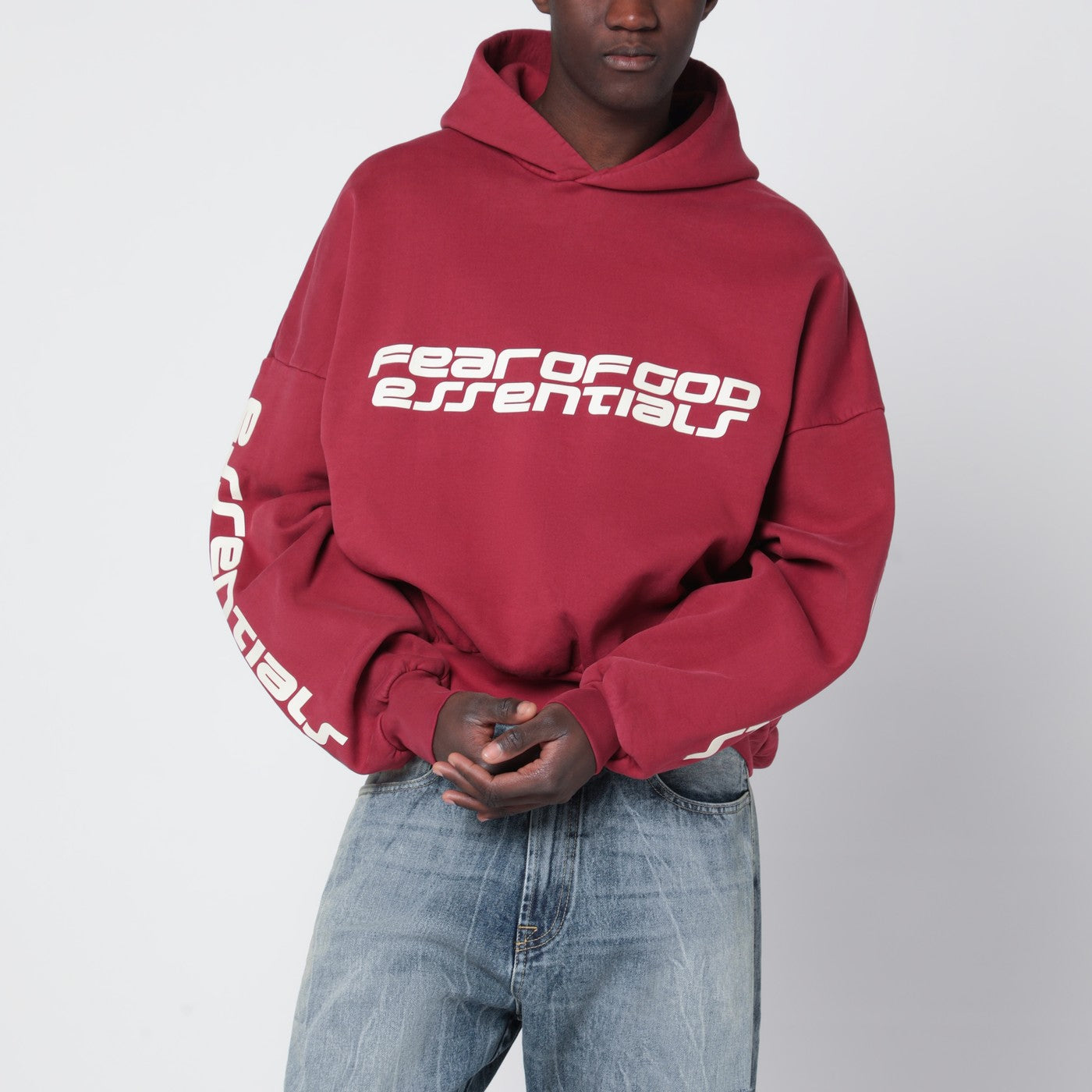 Crimson cropped hoodie Crimson cropped hoodie
