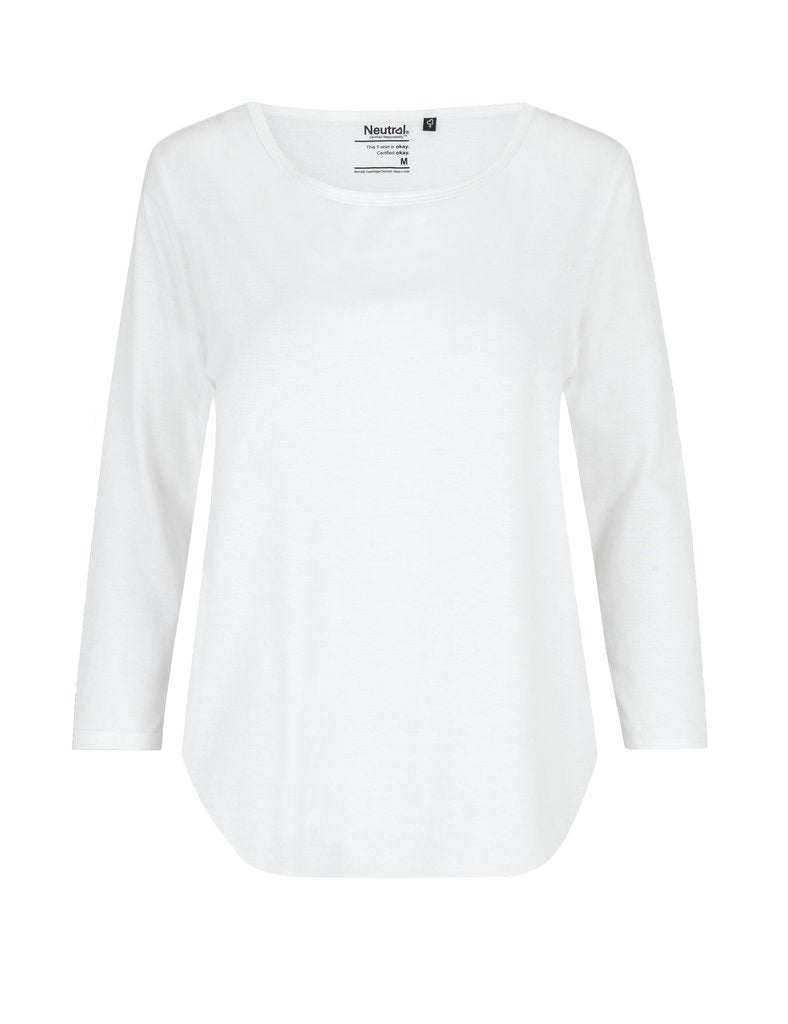 Fairtrade Organic Loose Sleeve shirt – White Fairtrade Organic Loose Sleeve shirt – White