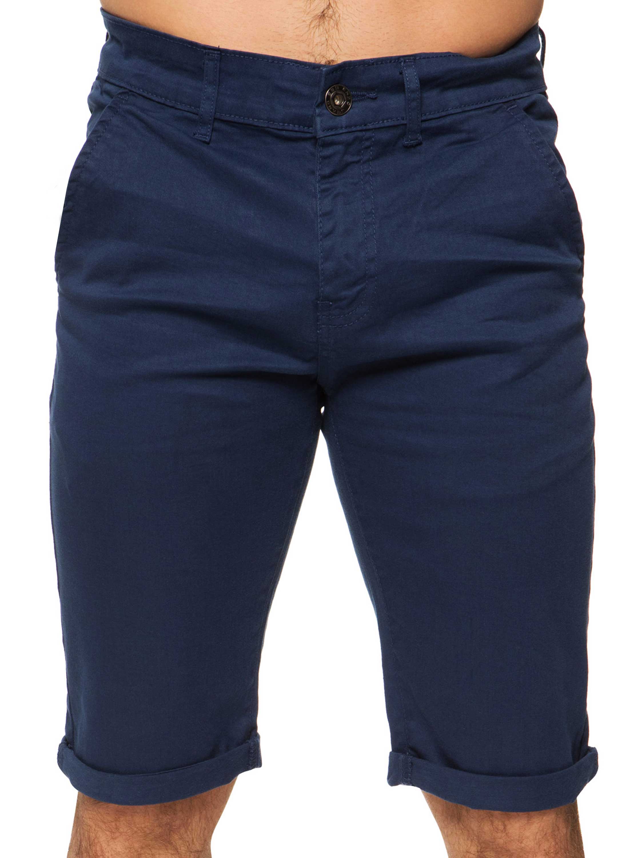 Mens Slim Fit Stretch Chino Shorts