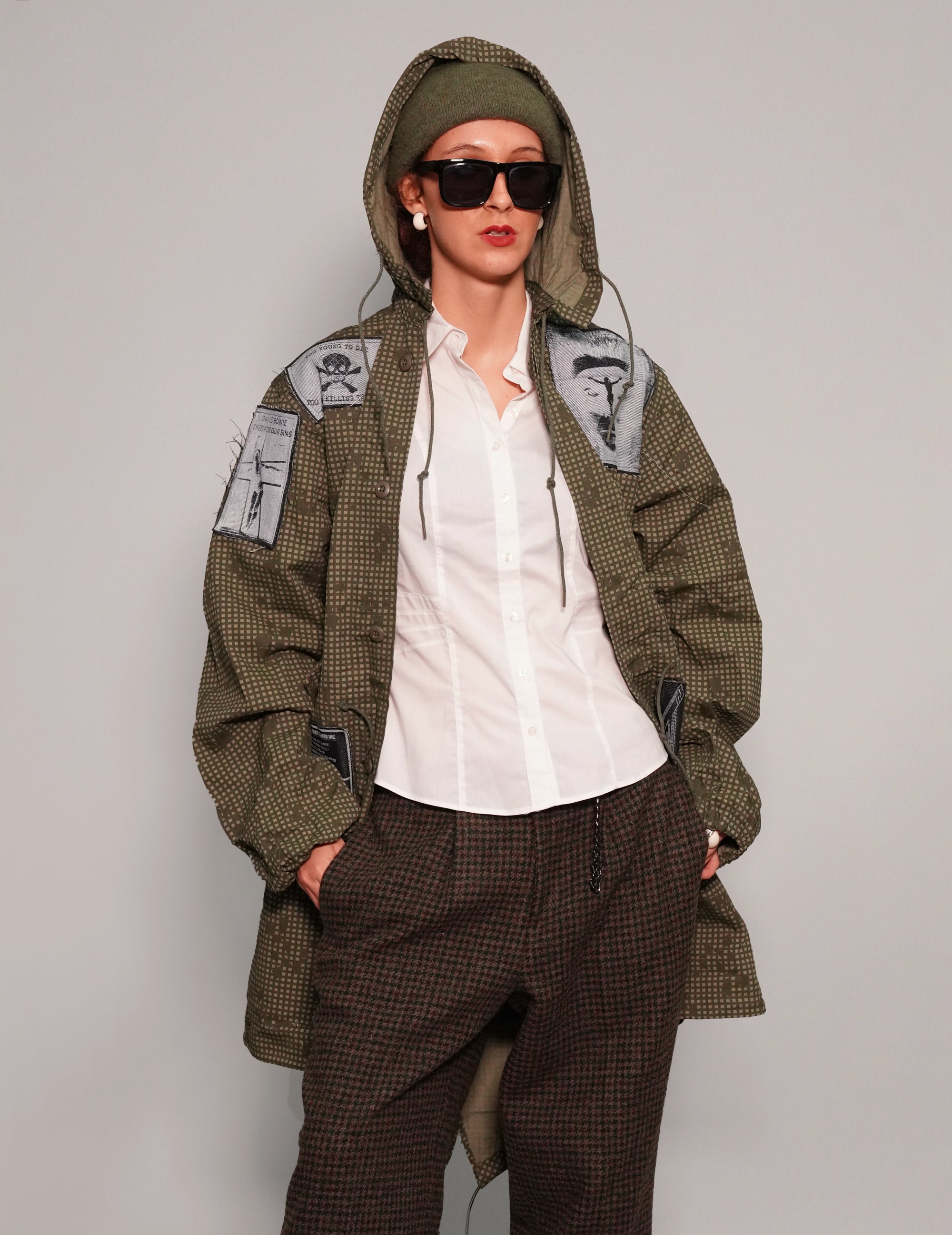 Night Vision Parka with ‘Saint’ Patch Night Vision Parka with ‘Saint’ Patch