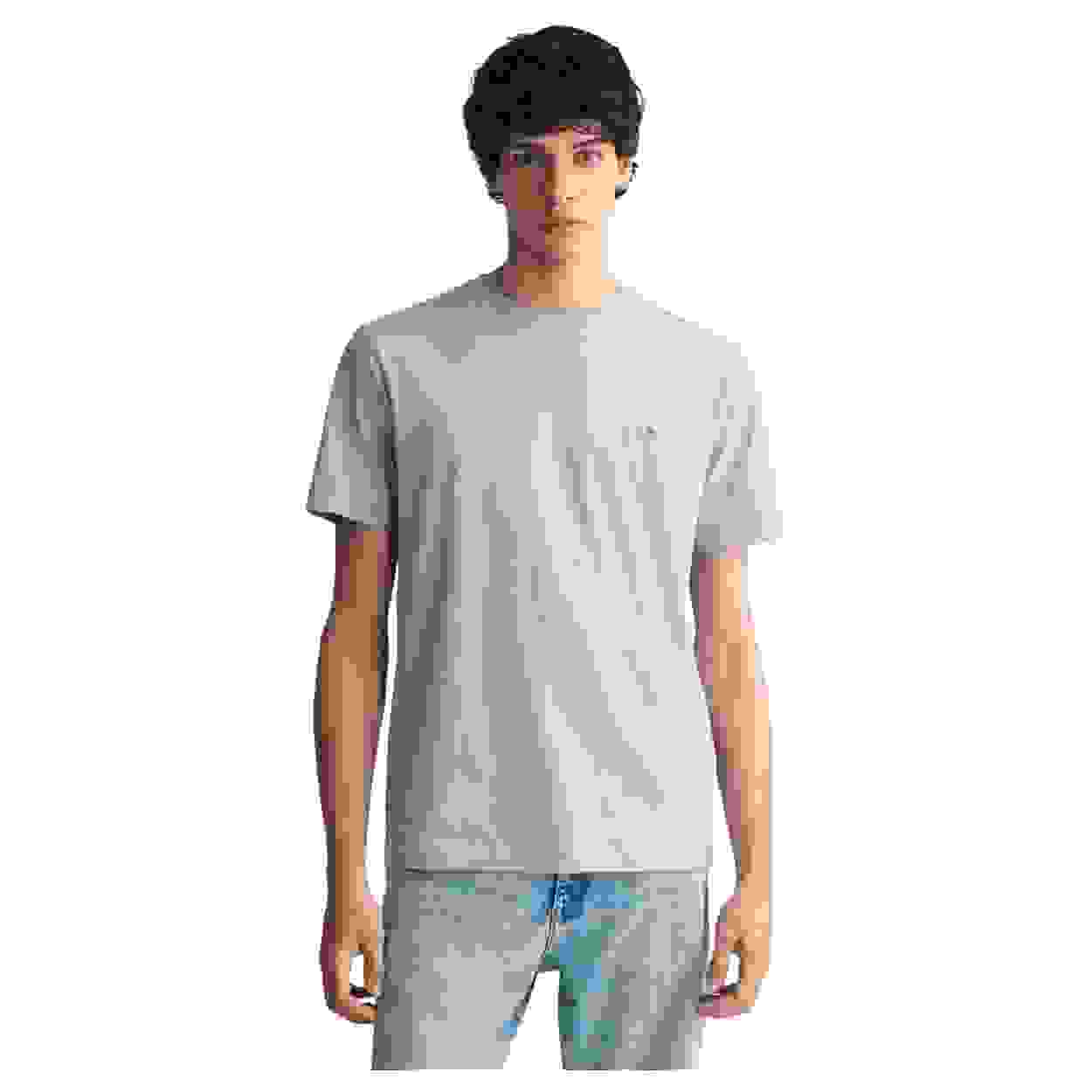 GANT Regular Fit Shied Logo Short Sleeve Shirt for Men – Dove Blue Large GANT Regular Fit Shied Logo Short Sleeve Shirt for Men – Dove Blue Large
