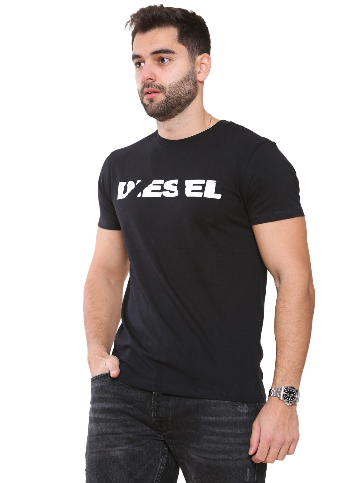 Diesel Mens Short Sleeve Casual T Shirt Diesel Mens Short Sleeve Casual T Shirt