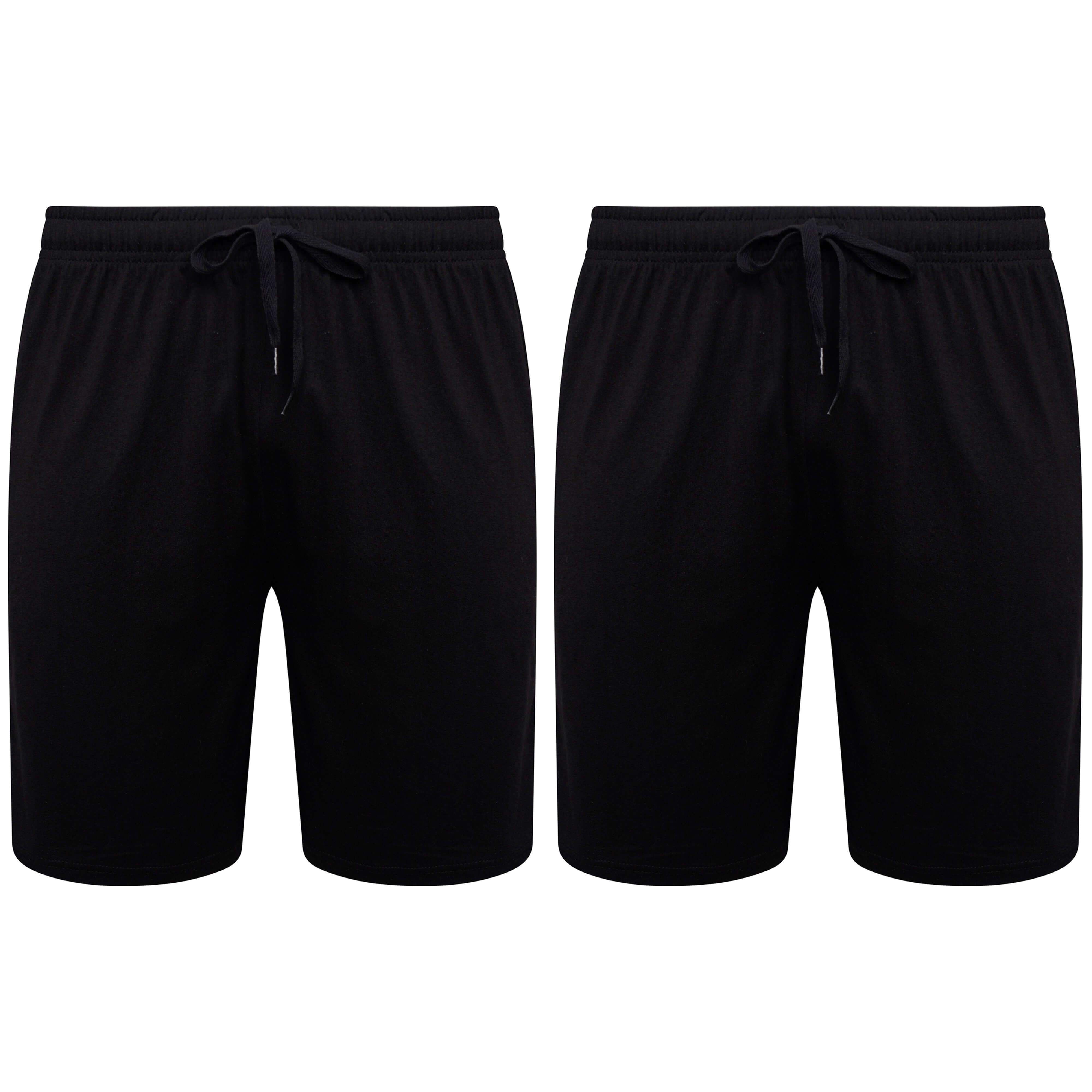 Pack Men’s Cotton Lounge Shorts Stretchable Available in Black Navy Grey Durable and Cozy Loungewear Medium to X-Large by Sock – BLACKBLACK Pack Men’s Cotton Lounge Shorts Stretchable Available in Black Navy Grey Durable and Cozy Loungewear Medium to X-Large by Sock – BLACKBLACK