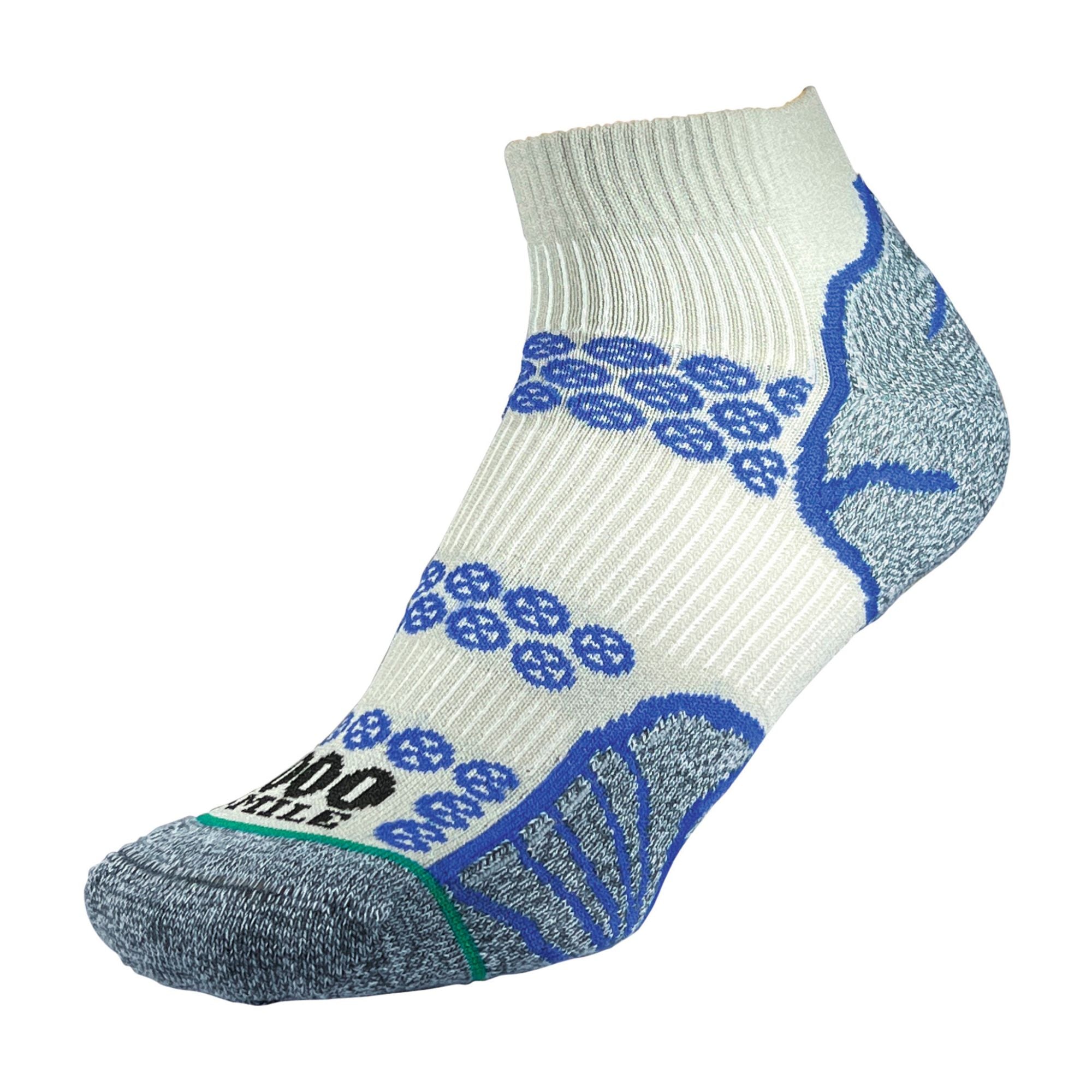 Pack Mens Lite Anklet Double Layer Socks – – Silver Royal Blue Pack Mens Lite Anklet Double Layer Socks – – Silver Royal Blue