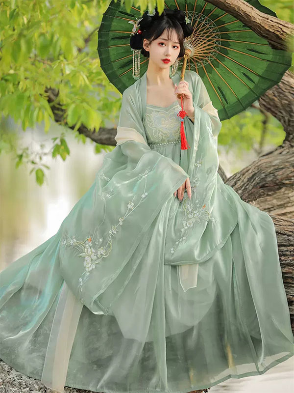 Chinese Style Lolita Outfits Green Embroidered Long Sleeves Overcoat Jumper Chinese Style Lolita Outfits Green Embroidered Long Sleeves Overcoat Jumper