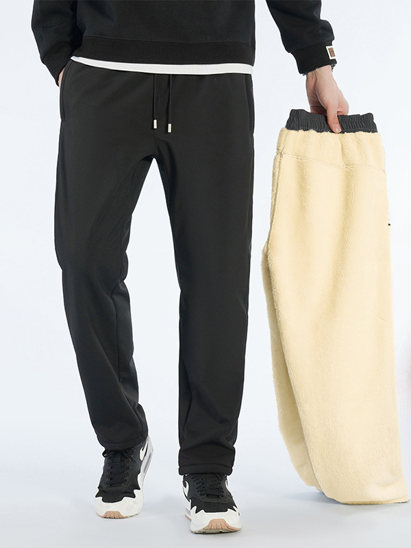 Thickened Lamb Velvet Men’s Cotton Trousers Large Size Pants Loose Waterproof And Windproof Sweatpants Thickened Lamb Velvet Men’s Cotton Trousers Large Size Pants Loose Waterproof And Windproof Sweatpants