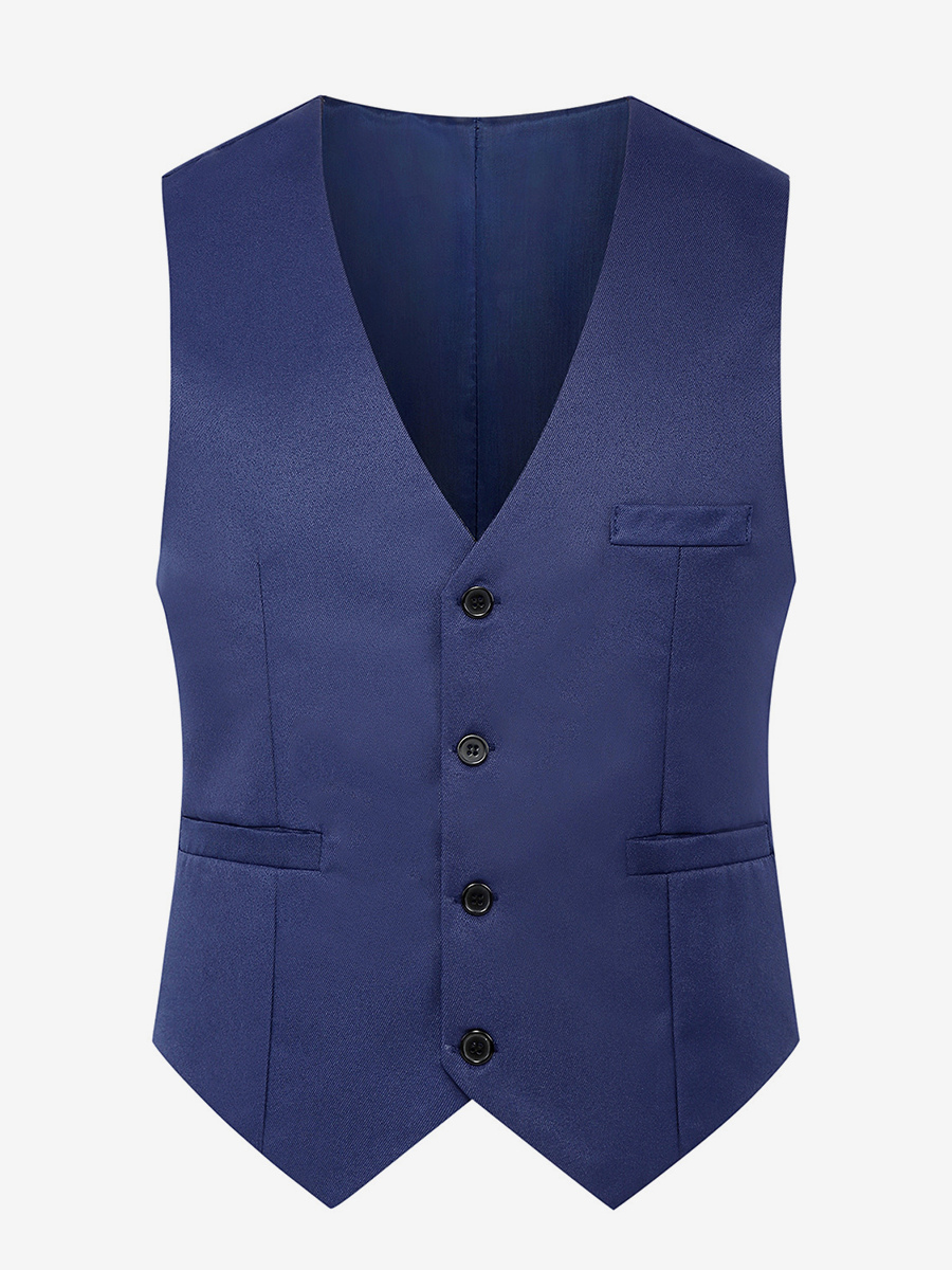 Men’s Single Breasted Vest Slim Fit Waistcoat Vest Men’s Single Breasted Vest Slim Fit Waistcoat Vest