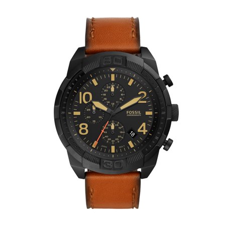Fossil Bronson FS Men’s Chronograph Watch Black Satin Dial Fossil Bronson FS Men’s Chronograph Watch Black Satin Dial
