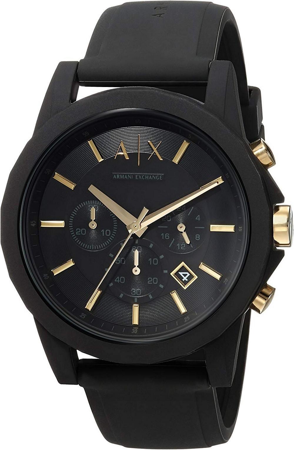 Armani Exchange AX Chronograph Quartz Men’s Watch Black Dial, Date Display Armani Exchange AX Chronograph Quartz Men’s Watch Black Dial, Date Display