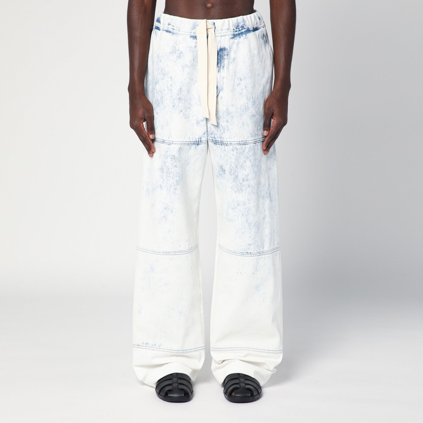 Light blue jeans with drawstring Light blue jeans with drawstring
