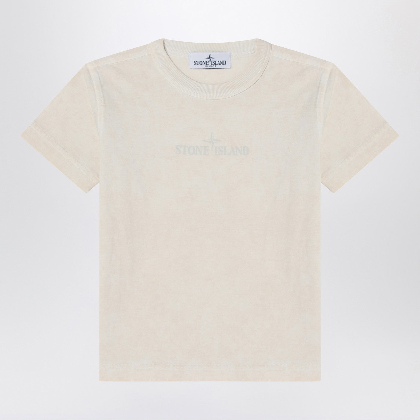 Sandy colour shirt with logo print Sandy colour shirt with logo print