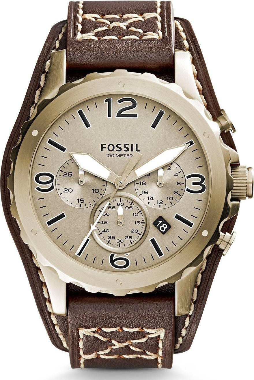Fossil Nate JR Chronograph Men’s Watch Black Dial Fossil Nate JR Chronograph Men’s Watch Black Dial