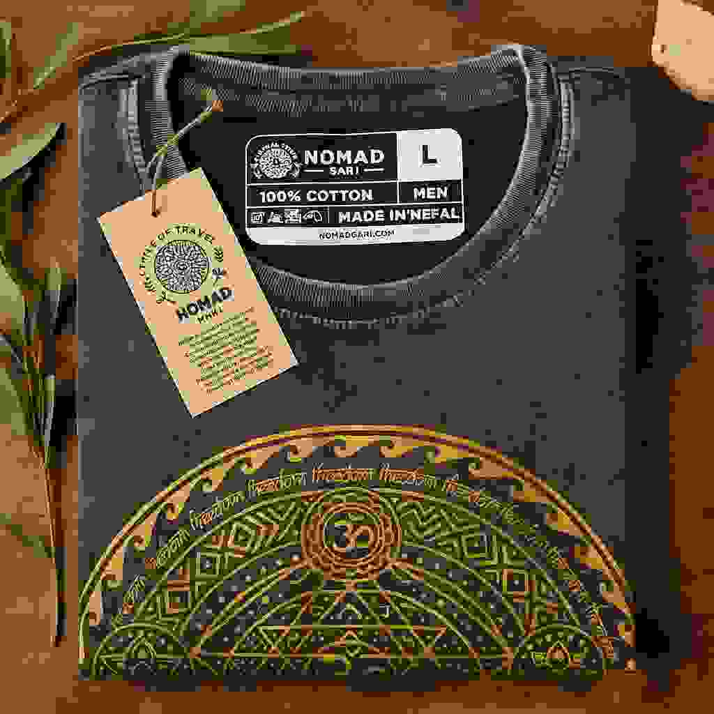 Stone Washed Shirt Chakra Dark Grey Large Stone Washed Shirt Chakra Dark Grey Large