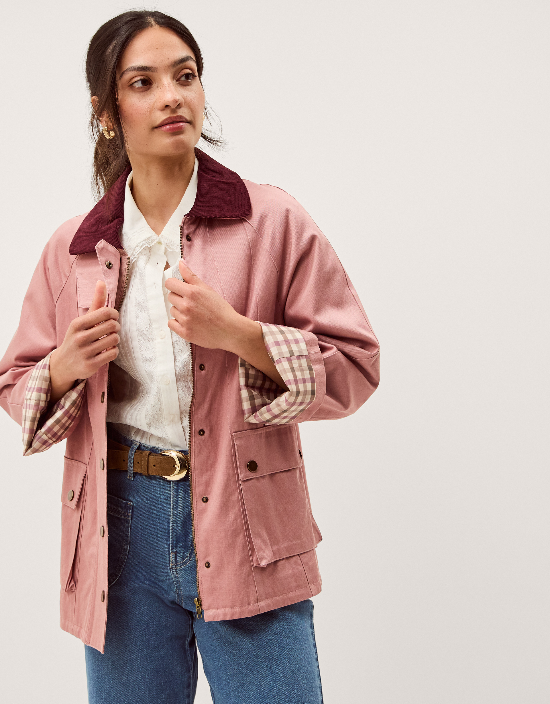 Rosie Barn Jacket Pink Rosie Barn Jacket Pink