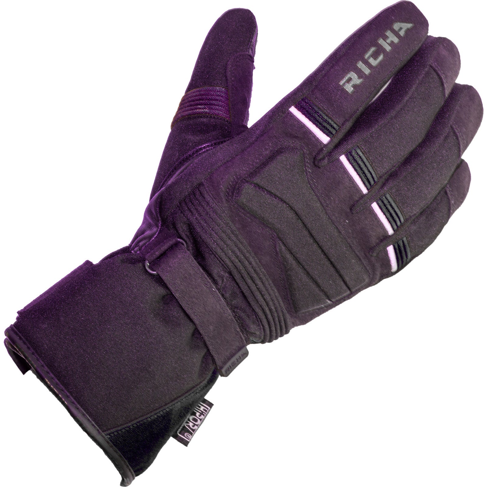 Richa Peak Motorcycle Gloves – Black Richa Peak Motorcycle Gloves – Black