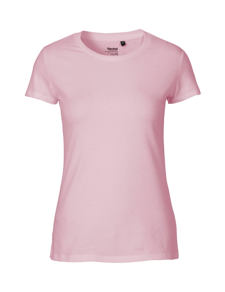 Fairtrade Organic Ladies shirt – Light Pink Fairtrade Organic Ladies shirt – Light Pink