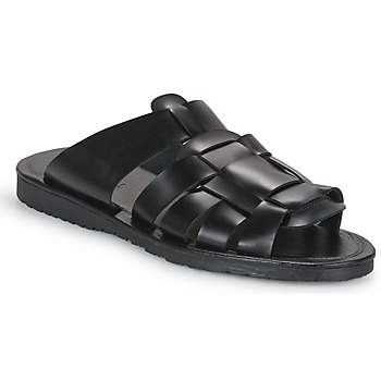 Pellet DAVID men’s Flat sandals in Black Pellet DAVID men’s Flat sandals in Black