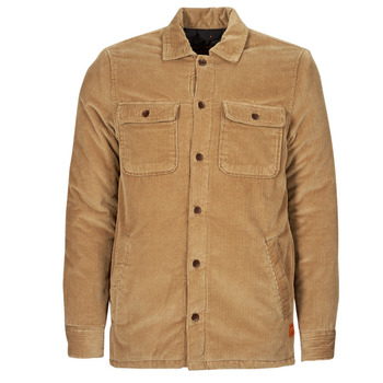 Superdry SURPL CORD QUILT OVERSHIRT men’s Over Shirts in Brown Superdry SURPL CORD QUILT OVERSHIRT men’s Over Shirts in Brown