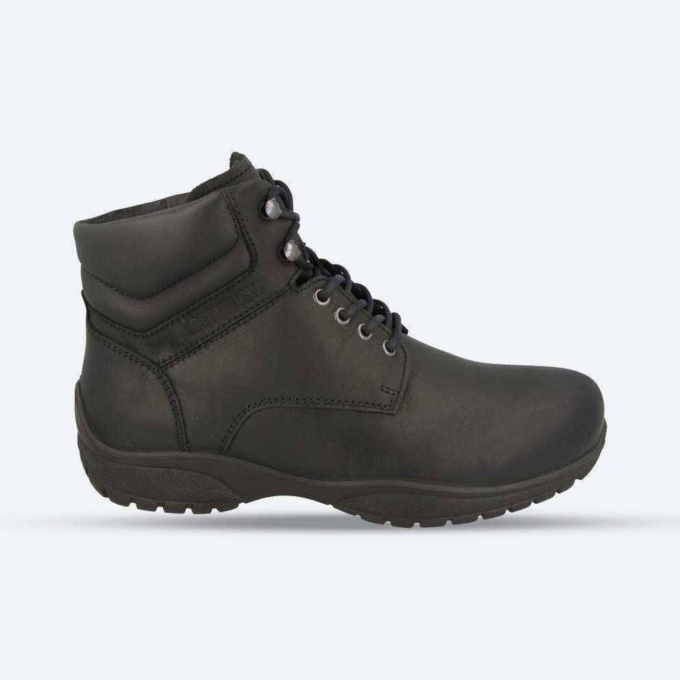 Mens Wide Fit DB Odessa Boots, Black Waterproof Nubuck V E – E Mens Wide Fit DB Odessa Boots, Black Waterproof Nubuck V E – E