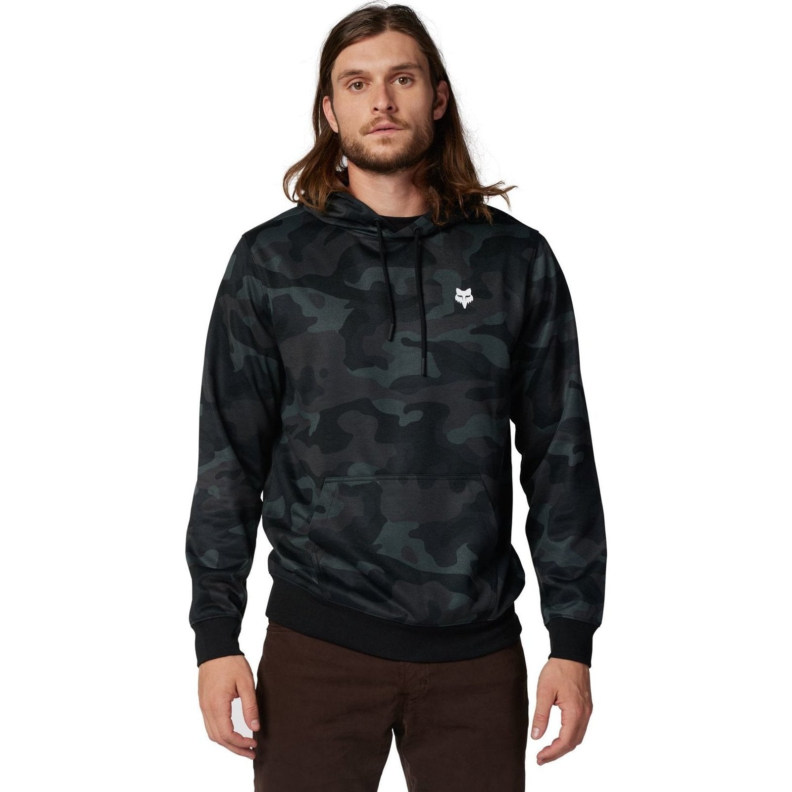 Fox Racing Fox Head Camo Fleece Pullover Hoodie Fox Racing Fox Head Camo Fleece Pullover Hoodie