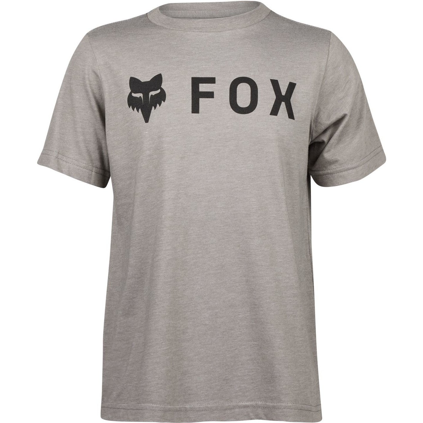 Fox Racing Absolute Youth Short Sleeve Basic Shirt – Heather Graphite YM Fox Racing Absolute Youth Short Sleeve Basic Shirt – Heather Graphite YM