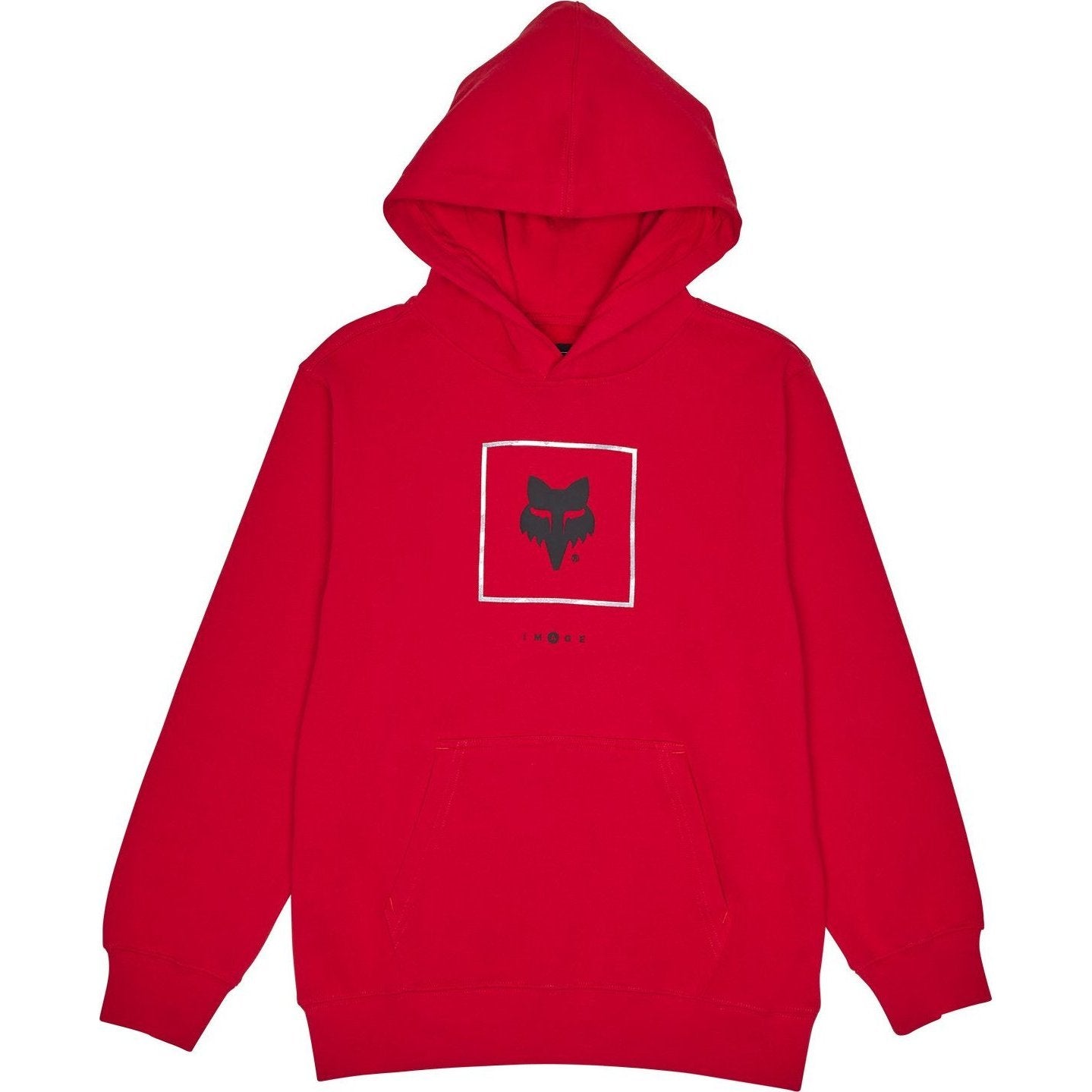 Fox Racing Atlas Youth Fleece Pullover Hoodie – Flame Red YS Fox Racing Atlas Youth Fleece Pullover Hoodie – Flame Red YS